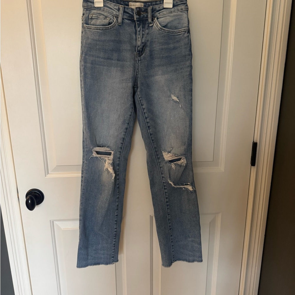 Women's Distressed Altard State Blue Jeans